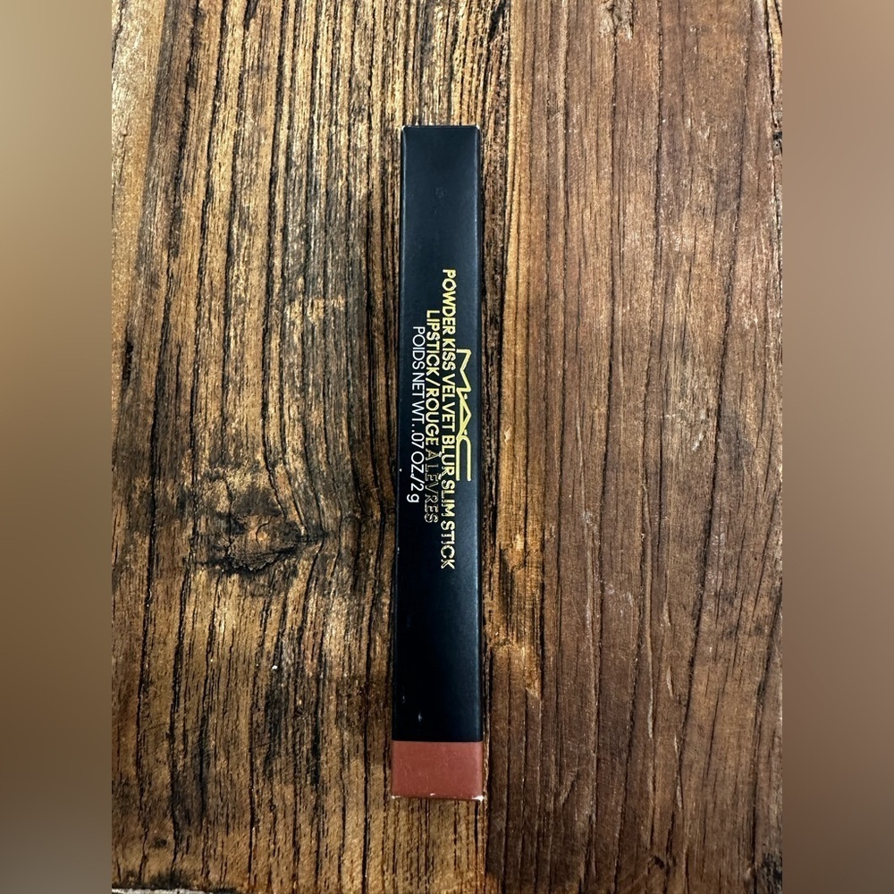 MAC Cosmetics Power Kiss Velvet Blur Slim Stick - Brown